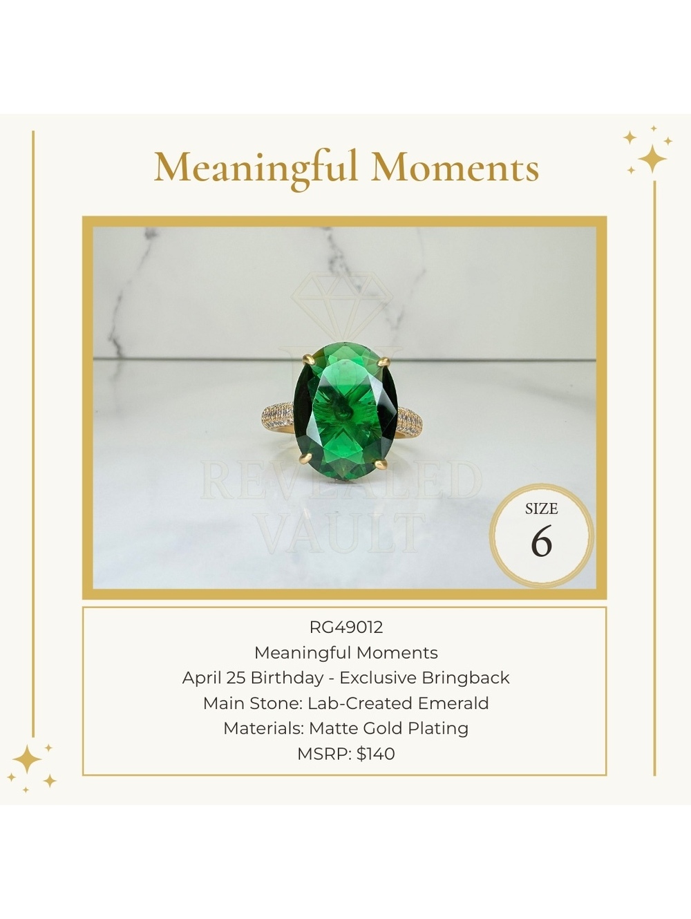 Meaningful Moments - Size 6 - OG